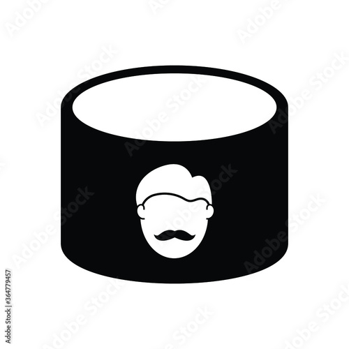 man pomade wax icon