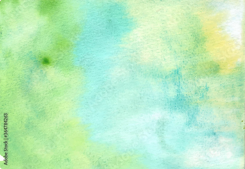 light green watercolor background