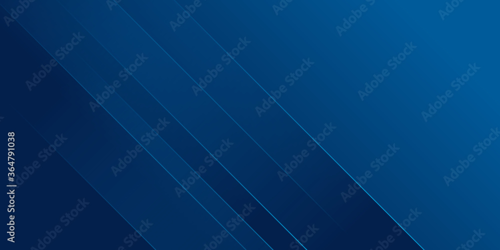 Obraz premium Blue smooth wave 3d light template presentation background. Vector illustration design for presentation, banner, cover, web, flyer, card, poster, wallpaper, texture, slide, magazine, and powerpoint.