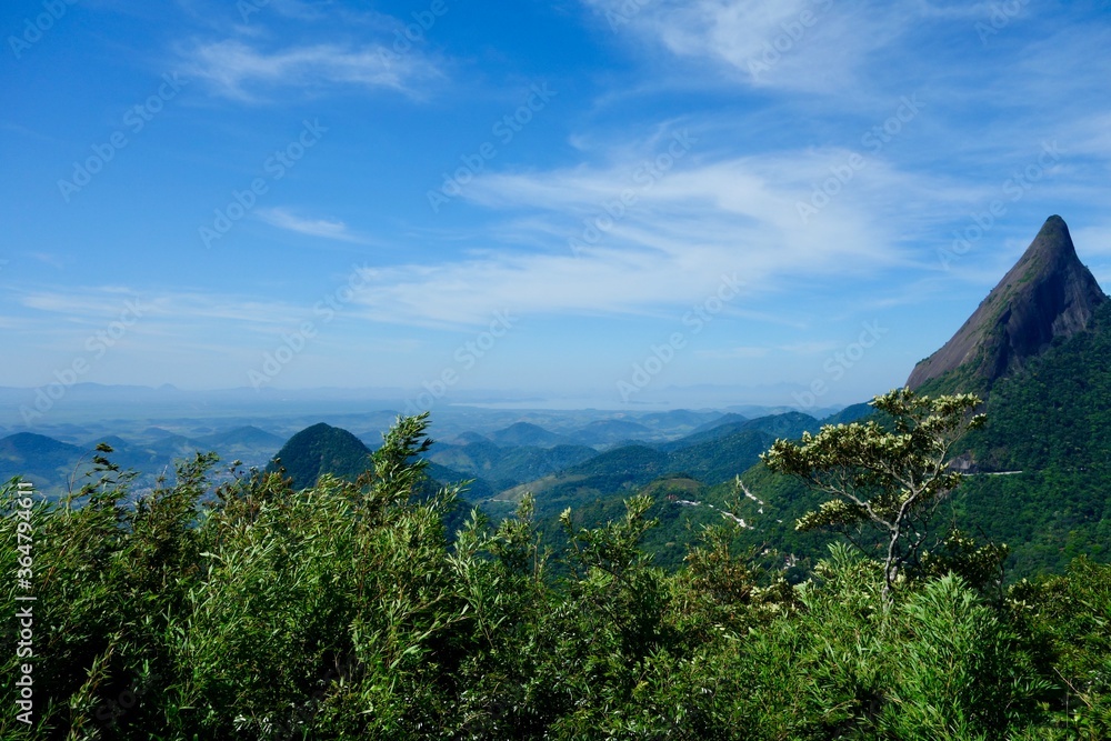 View of mountains in Macaé, Brazil. View of mountains in Macaé, Brazil.