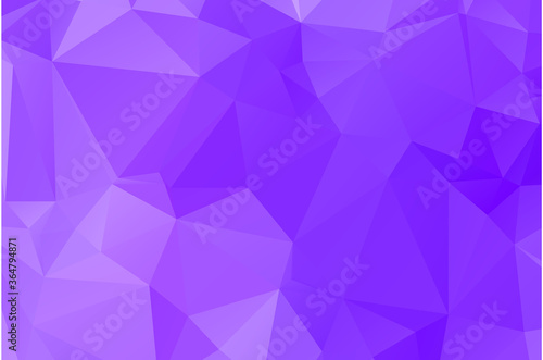 Purple vivid polygonal abstract background