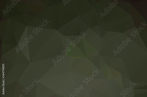 Dark low poly template vector background illustration with an elegant design esign