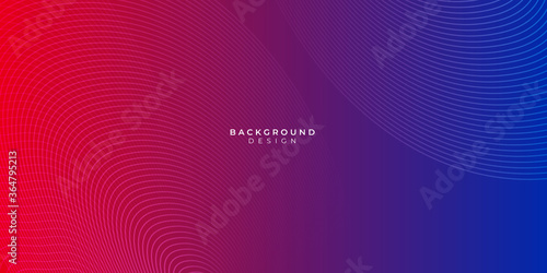 Modern red blue abstract presentation background with science and technology themes style 
