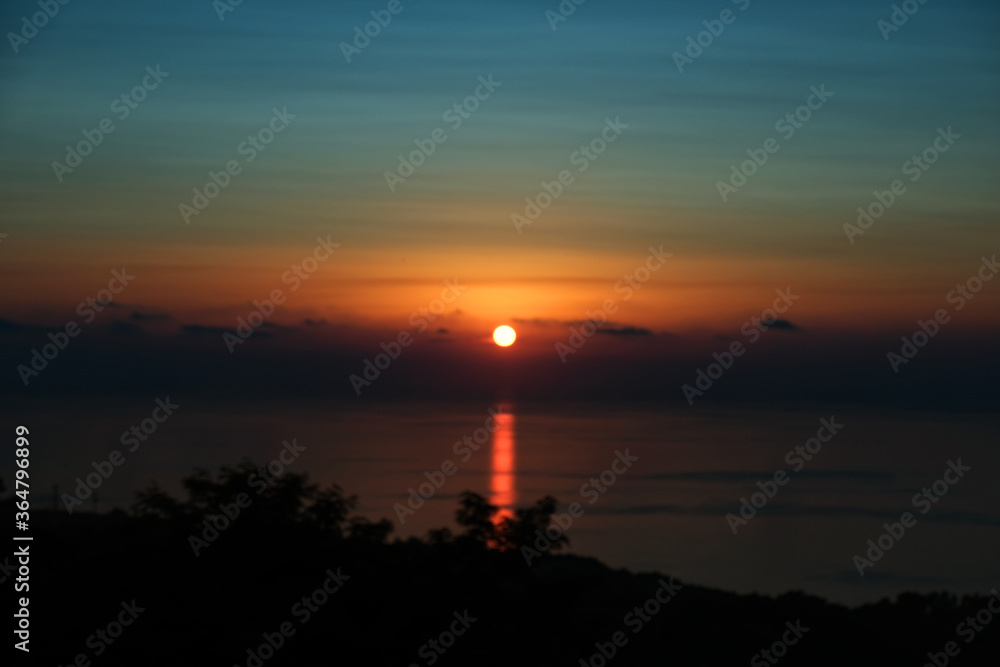Sunset from Daffinacello Sunset from Daffinacello