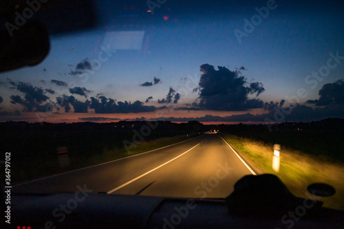 driving in the night