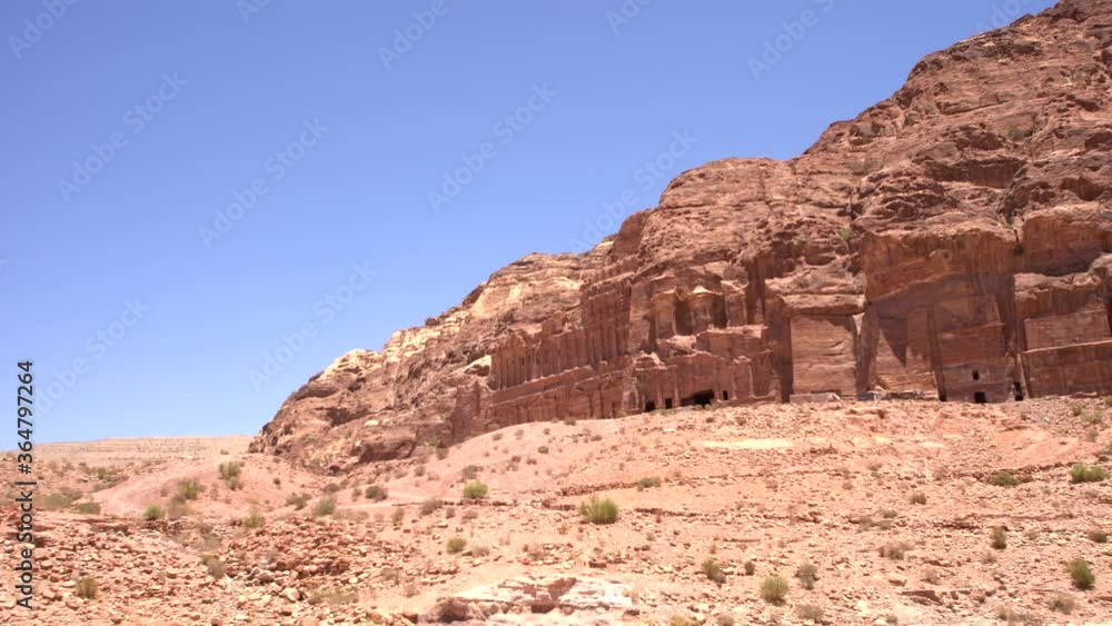Petra - Tombs in the southern part of the city Petra - Tombs in the southern part of the city