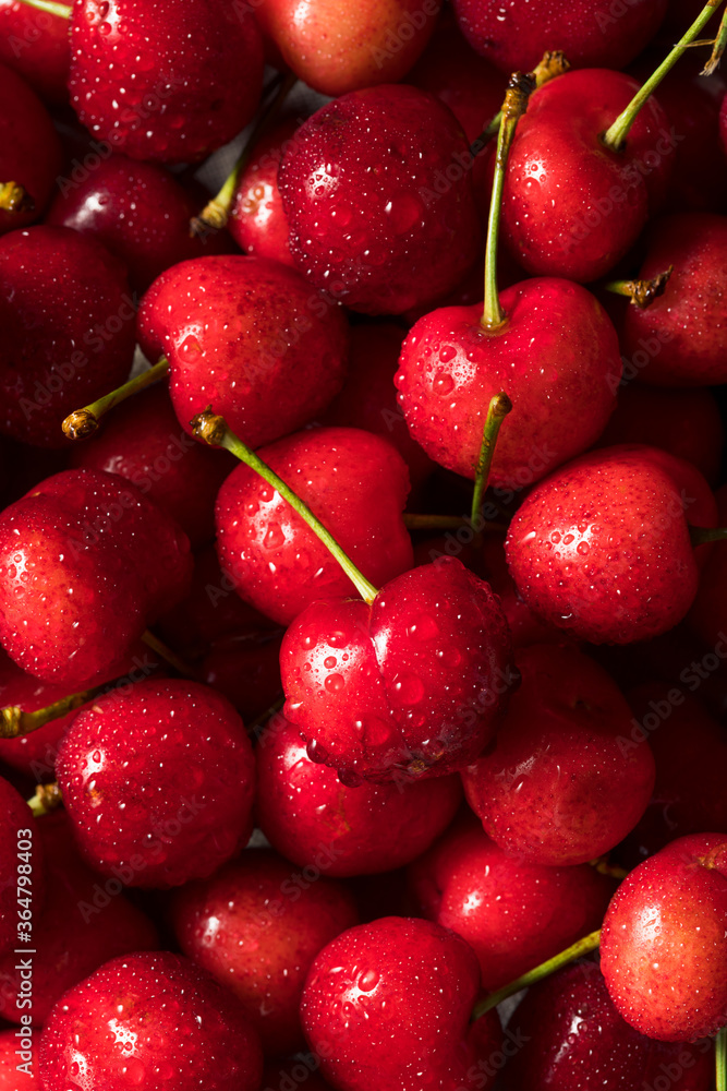 Raw Red Organic Cherries Raw Red Organic Cherries
