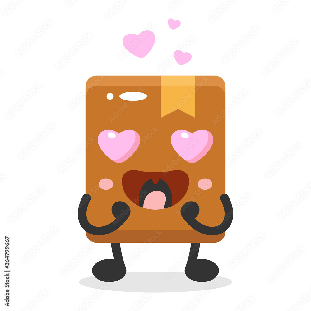 book mascot character and love book mascot character and love