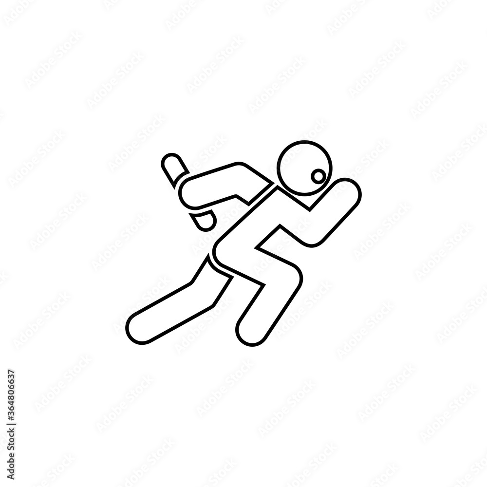people Running gesture illustration vector design people Running gesture illustration vector design