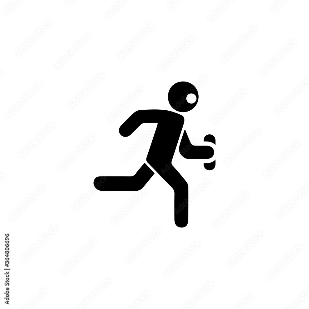 people Running gesture  illustration vector design