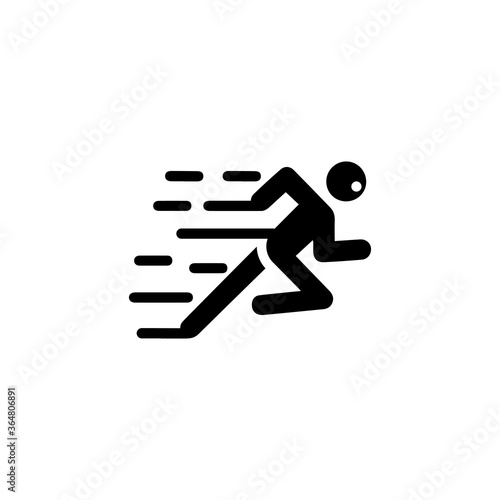 people Running gesture  illustration vector design