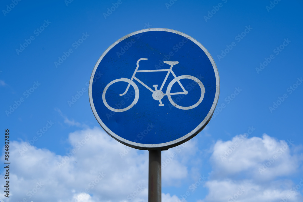 自転車用の看板 自転車用の看板