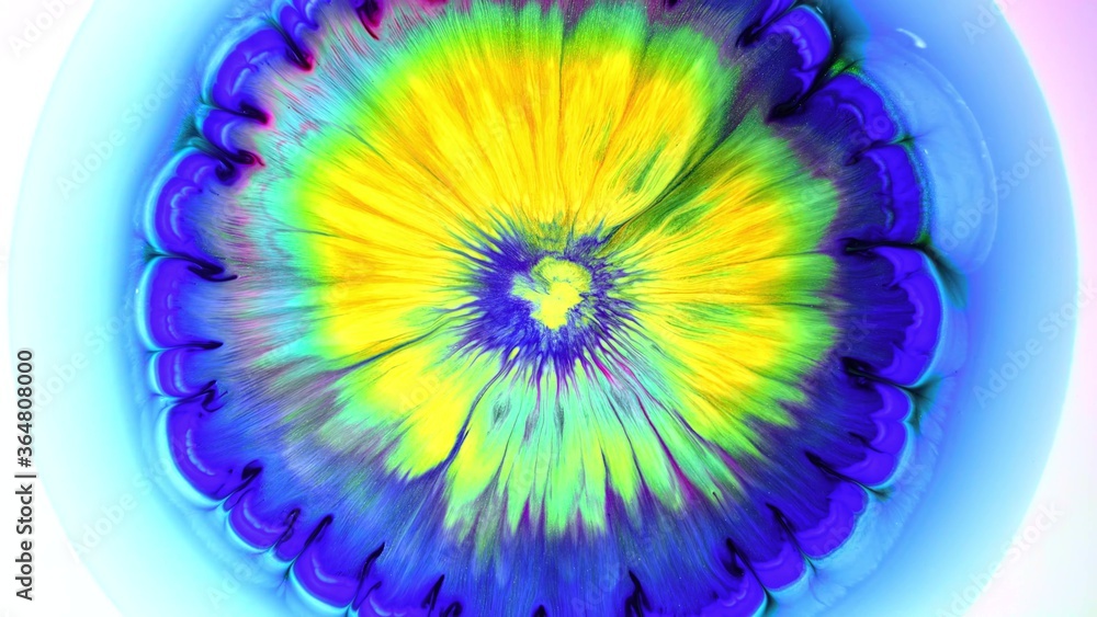 Obraz premium Abstract color art, LIquid color art, colors mixed up with oil and water and Create some Awesome looking abstract wallpaper background 