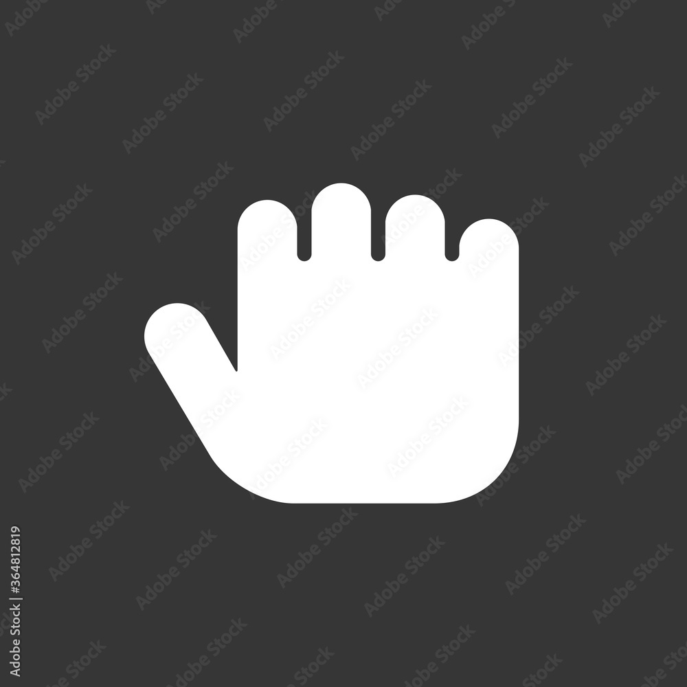 Fototapeta premium Hold Hand - Metro Tile Icon