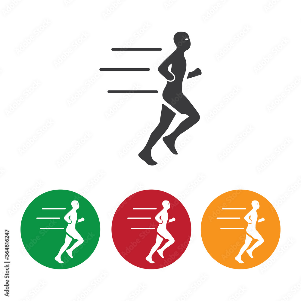 people Running gesture illustration vector design people Running gesture illustration vector design