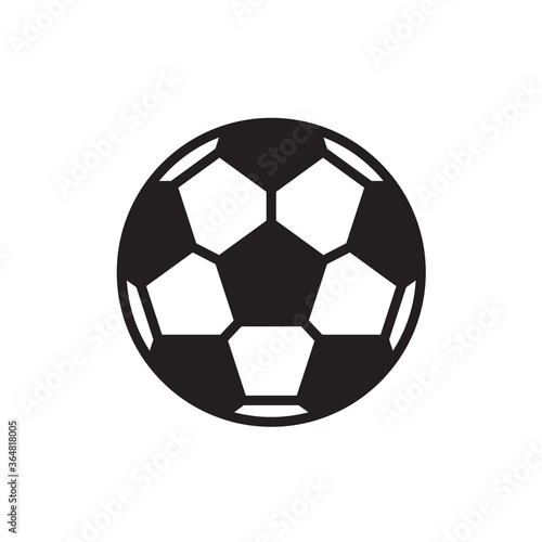 Football icon vector logo design template