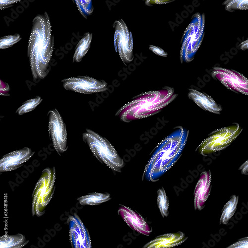 vector galaxy pattern