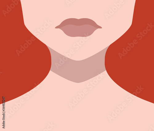 human mouth icon, lip icon