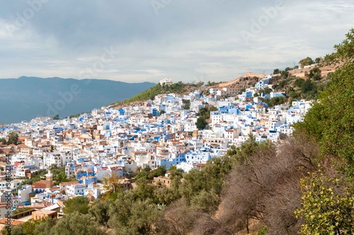 Chefchaouen Morocco Maroc Blue City photo