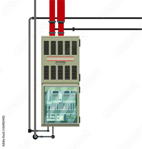 Electric box, industrial electrical control panel