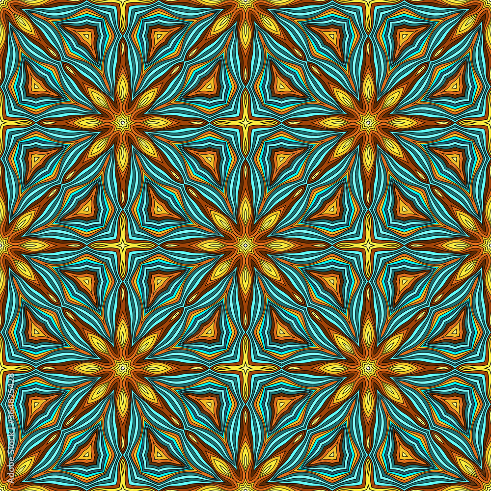Vector abstract ethnic hand drawn seamless pattern Vector abstract ethnic hand drawn seamless pattern