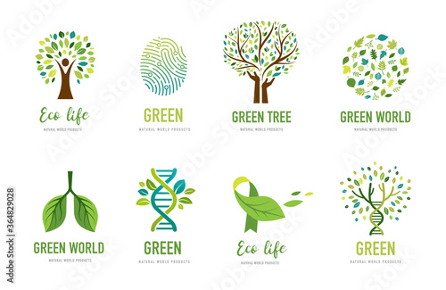 World Environment day, go green concept design. Vector illustration