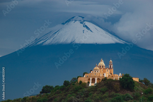 Popocatépetl nevado
San Pedro Cholula photo