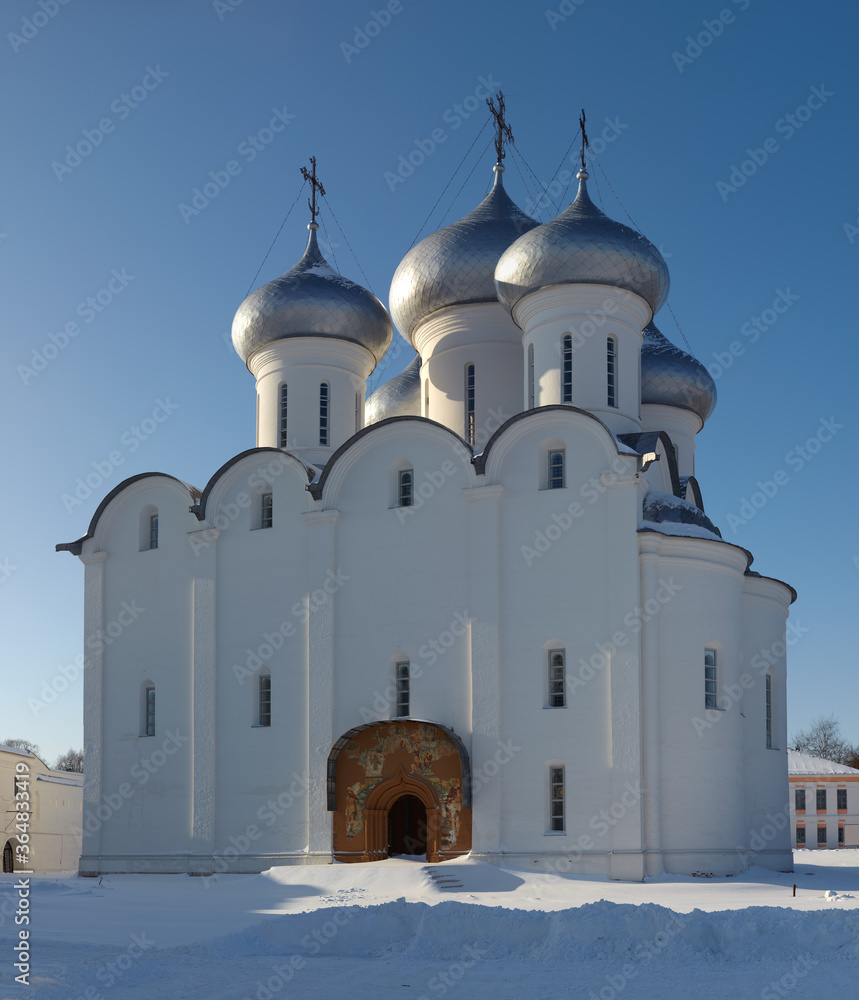 Sophia orthodox cathedral in Vologda Kremlin, Russia
