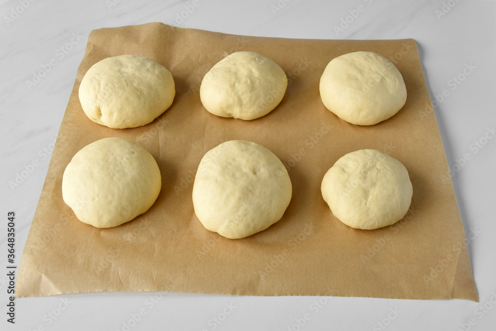 A step-by-step cooking processs rolls, buns
A step-by-step cooking processs rolls, buns