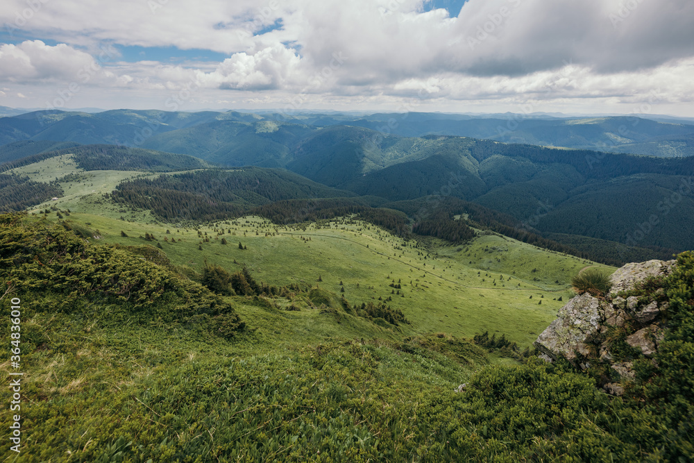 A view of a mountain