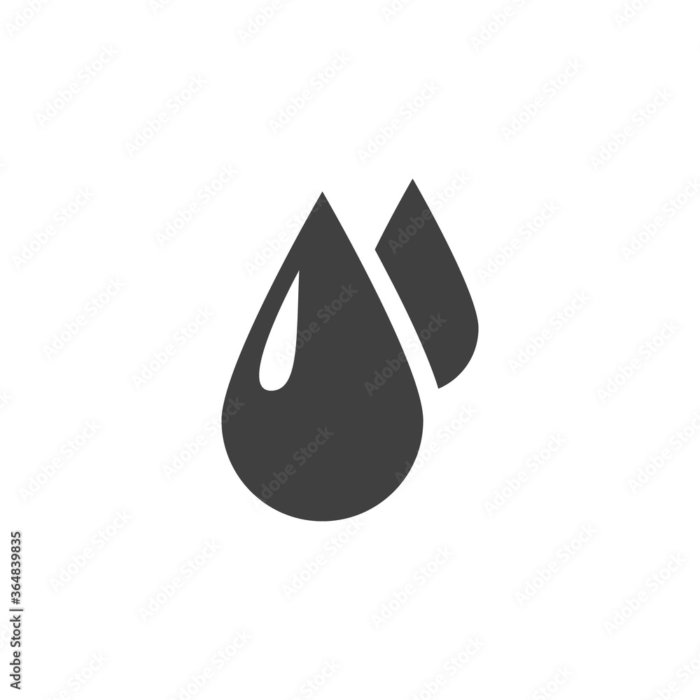 Water drop icon vector illustration eps10 Water drop icon vector illustration eps10