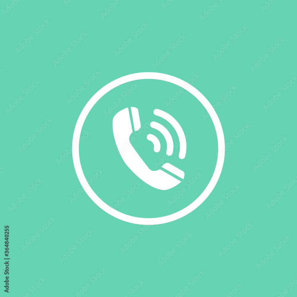 Phone icon for web site designs, mobile apps and social media posts Phone icon for web site designs, mobile apps and social media posts