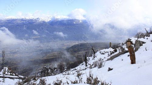 winter mountain landscape