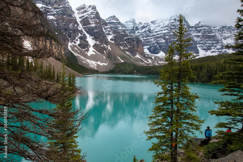 A picture of Moraine lake and Ten peaks. Banff National park AB Canada 