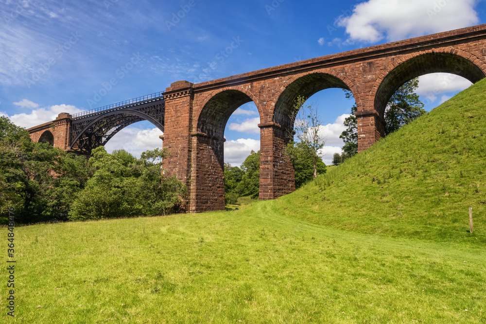 Sedbergh Riverside and the Lune Viaduct. Walk 11 - A short low level walk from Sedbergh taking in the River Lune and River Rawthey the highlight being the spectacular Lune Viaduct
