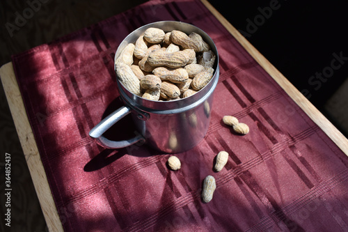 Peanuts in a Metal Cup 2