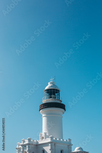 white lighthouse in Byron Bay, Australia © Baoyan Zeng