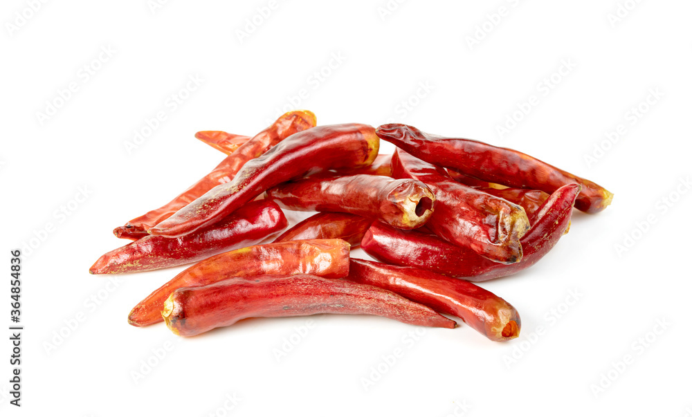 red ground paprika or dry chili pepper isolated on white background red ground paprika or dry chili pepper isolated on white background