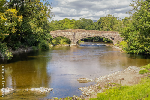 Lincolns Inn Bridge over the River Lune is a Grade II listed building in Sedbergh, Cumbria, England