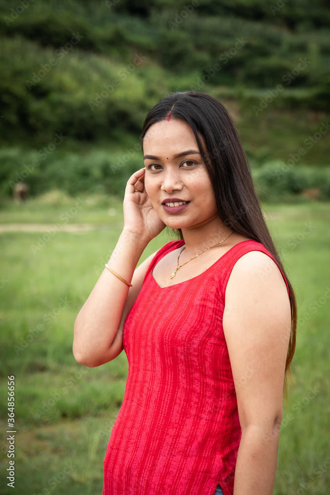 Portrait of a beautiful woman Portrait of a beautiful woman