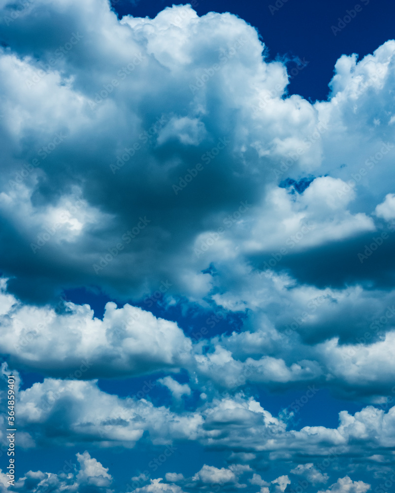 Naklejka premium 雲