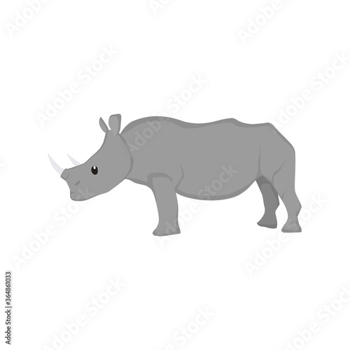 Rhinos Illustration © Kezimaa