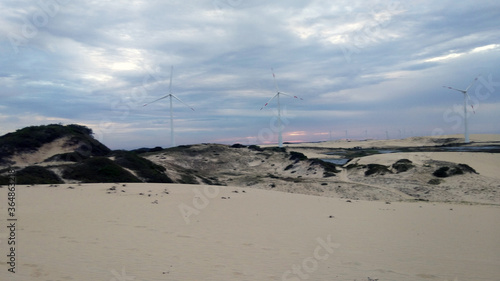 sunset in the dunes