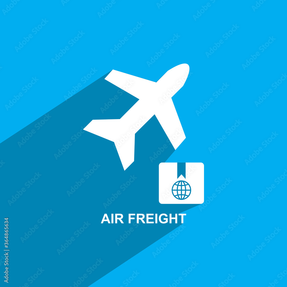 air freight icon, Business icon vector