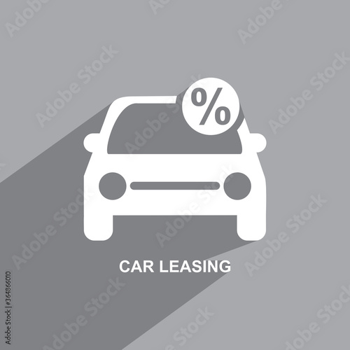 car leasing icon, Business icon vector
