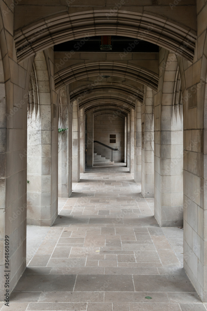 corridor of the old building corridor of the old building