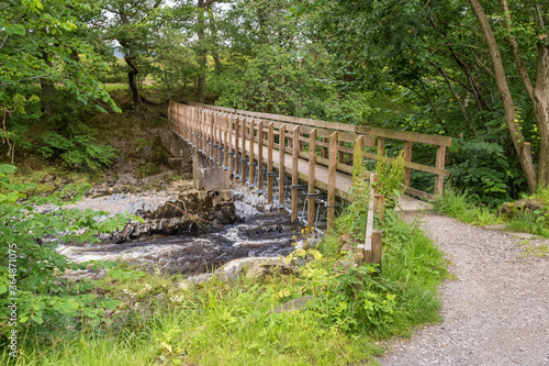 Birks bridge on the river Rawthey neare Sedbergh