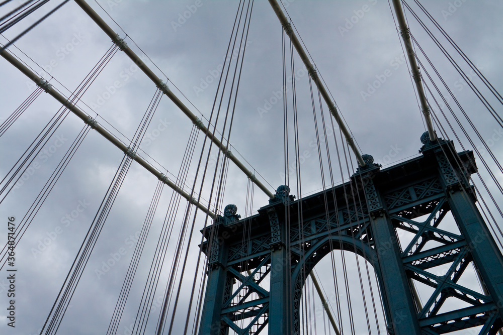 Fototapeta premium The Manhattan Bridge , New York, New York, USA