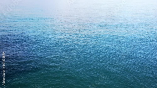 ariel view sea waves calm and tranquil background photo