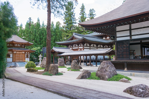 Jiunji Temple in Shimosuwa, Nagano Prefecture, Japan. a famous historic site. © beibaoke